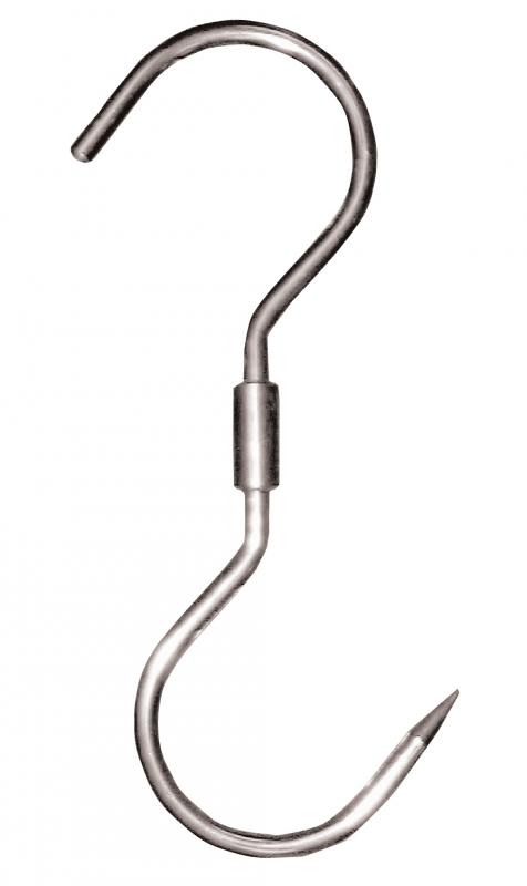 10 1/2" x 1/2" Stainless Steel "S" Swivel Hook 1 10 1/2" x 1/2" Stainless Steel "S" Swivel Hook